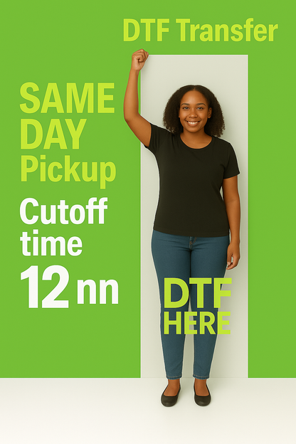 Bulk Pricing- DTF Transfers Same Day