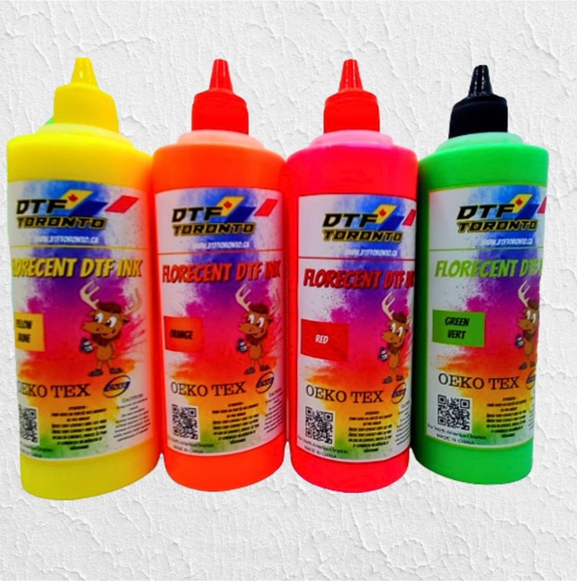 FLORESCENT DTF INK COMBO