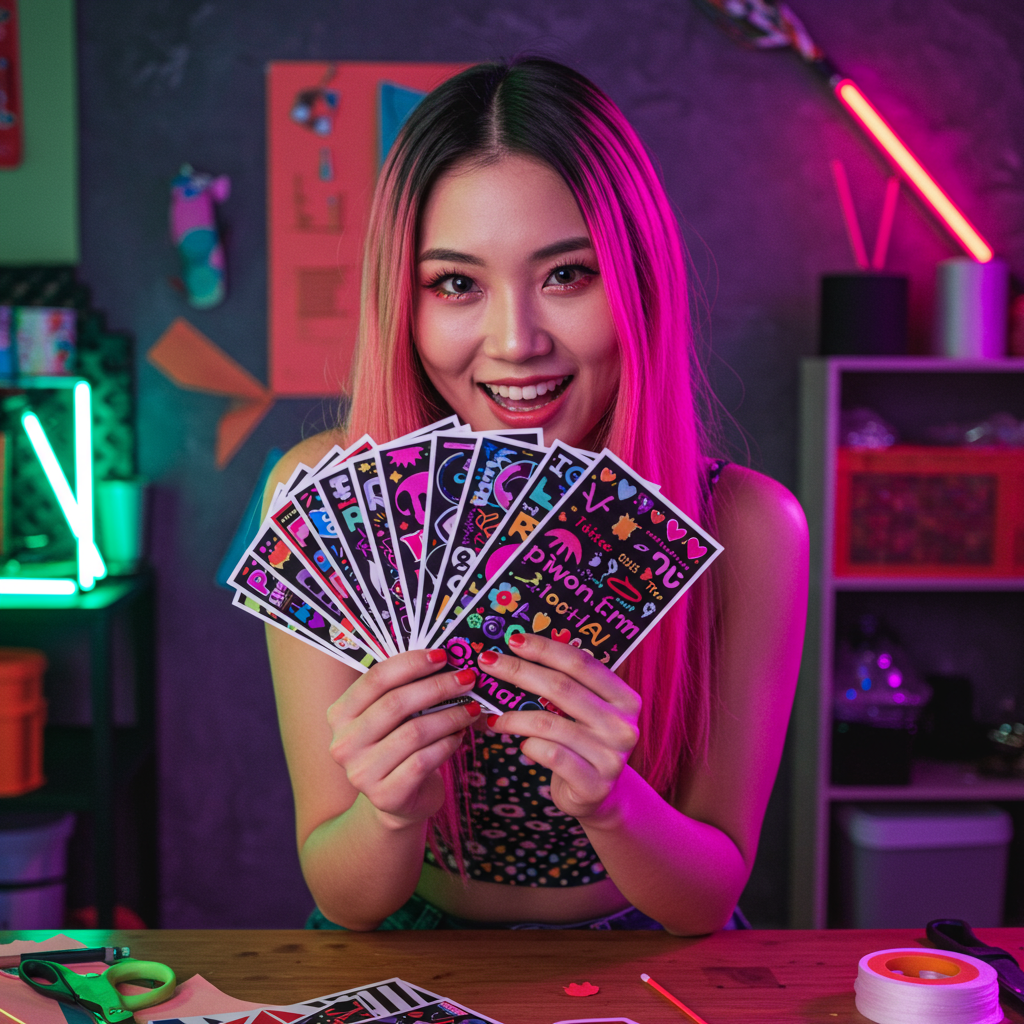 UV VINYL STICKERS Gangsheet Builder